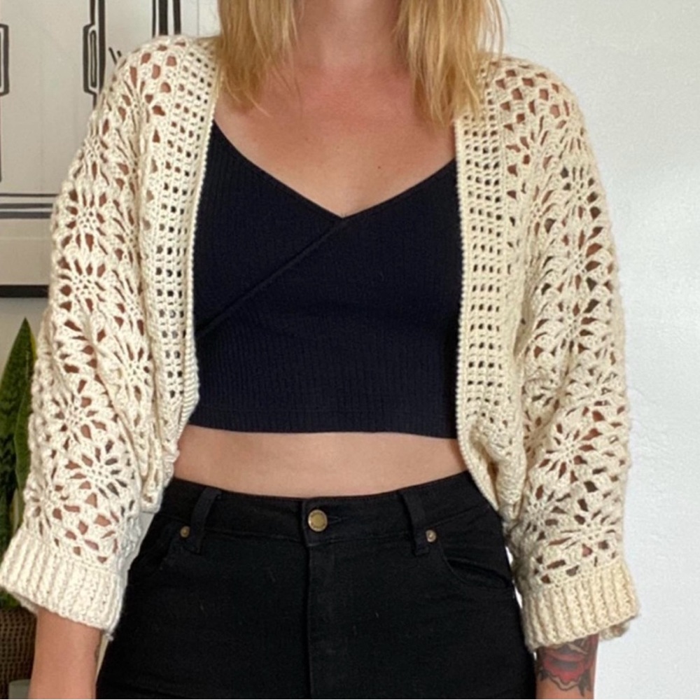 Boho cardigan, American vintage